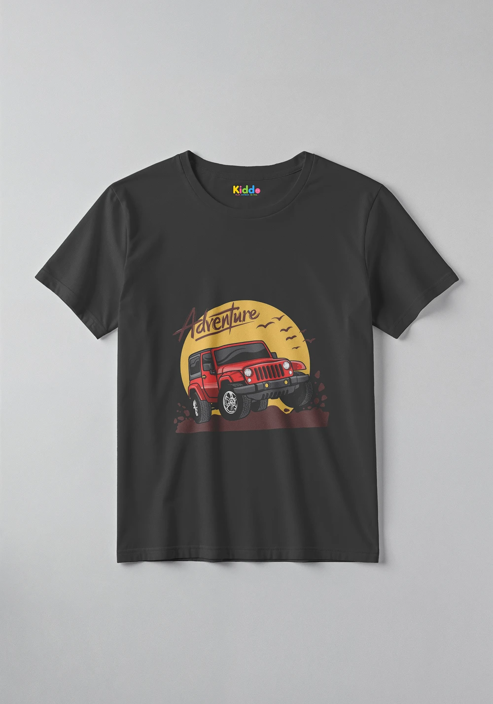 Jeep Offroad Adventure Kids Tee – Fun Graphic T-Shirt for Kids