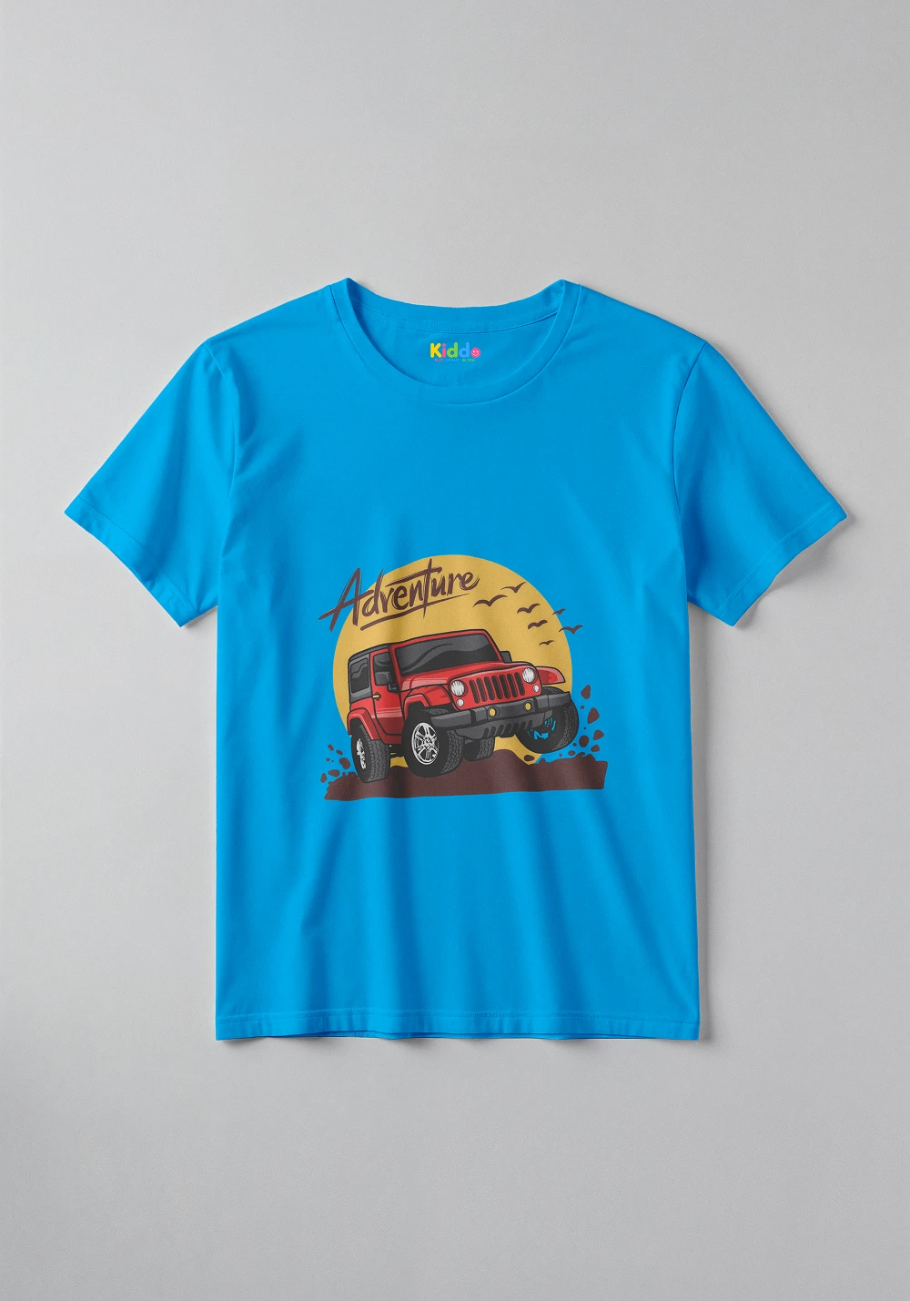 Jeep Offroad Adventure Kids Tee – Fun Graphic T-Shirt for Kids - Image 3