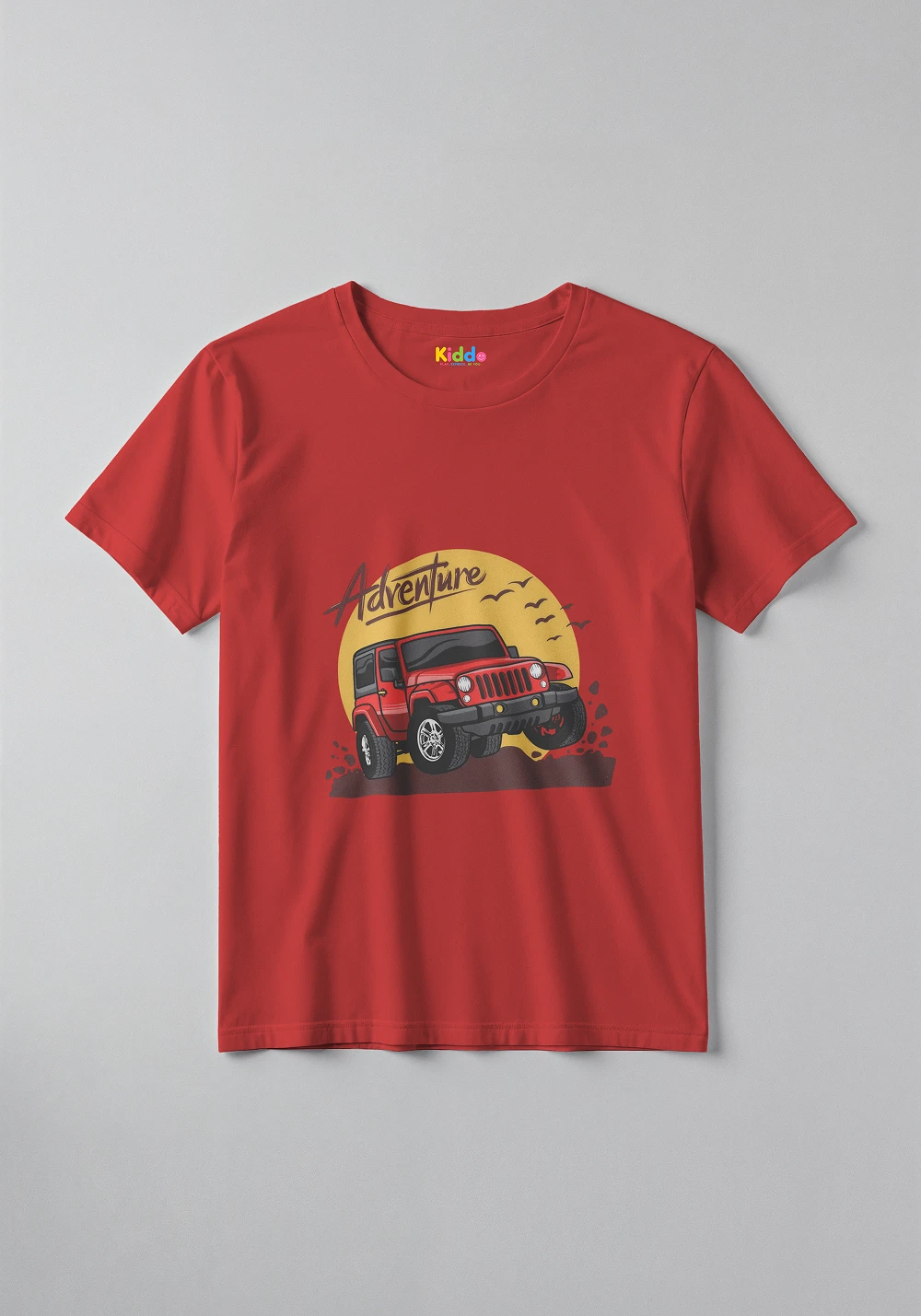 Jeep Offroad Adventure Kids Tee – Fun Graphic T-Shirt for Kids - Image 2