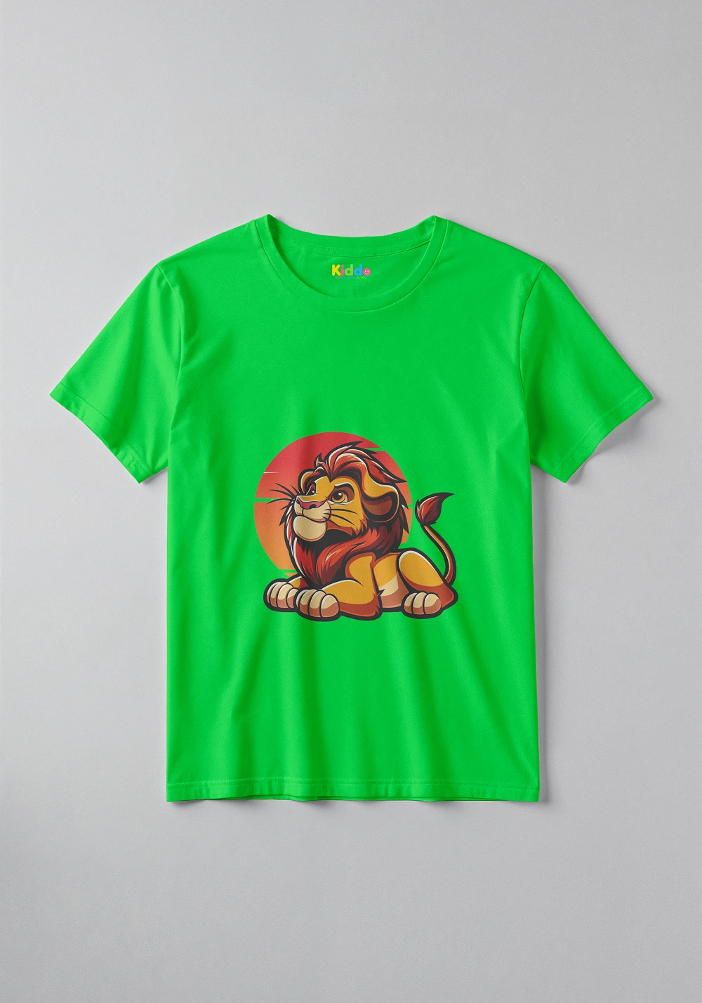 King Lion Jungle Kids T-Shirt – Wild Animal Graphic Tee for Kids - Image 8