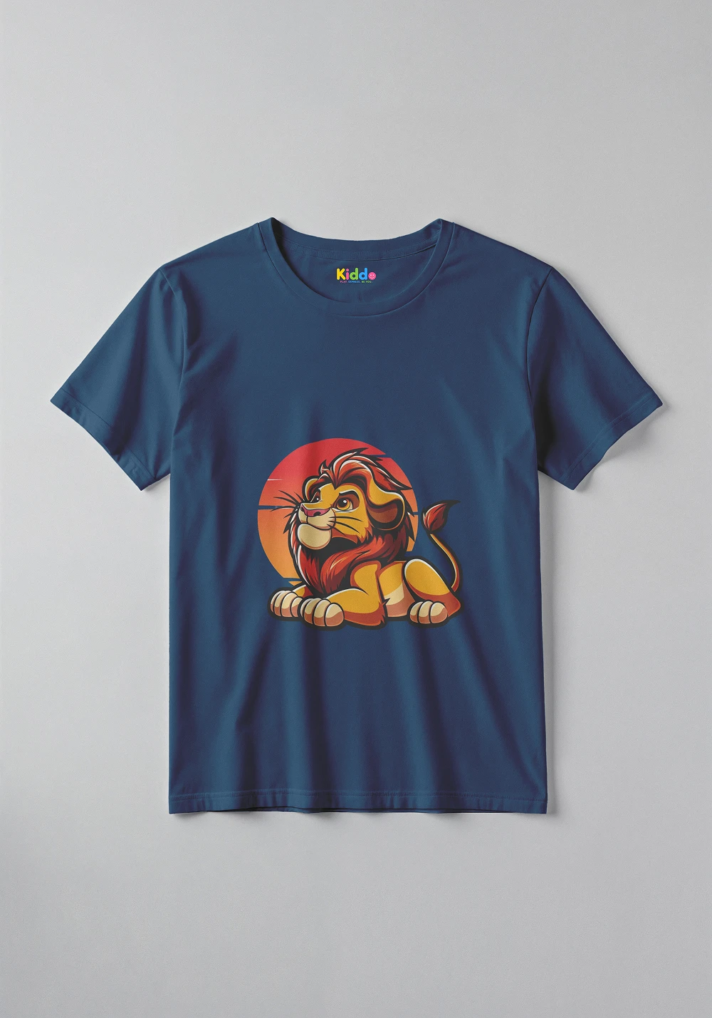 King Lion Jungle Kids T-Shirt – Wild Animal Graphic Tee for Kids - Image 6