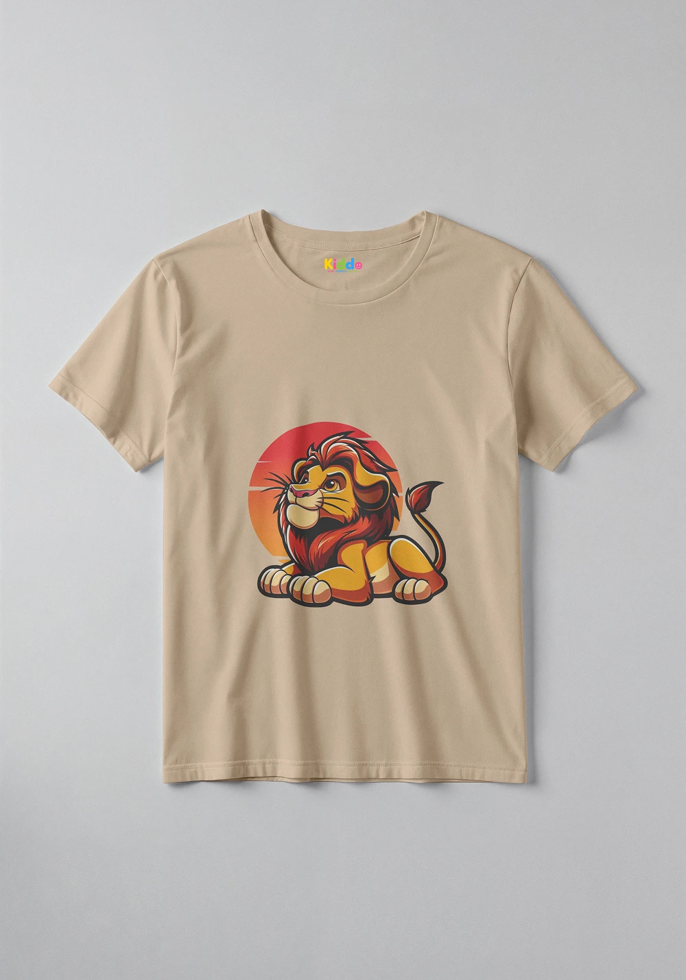 King Lion Jungle Kids T-Shirt – Wild Animal Graphic Tee for Kids - Image 5