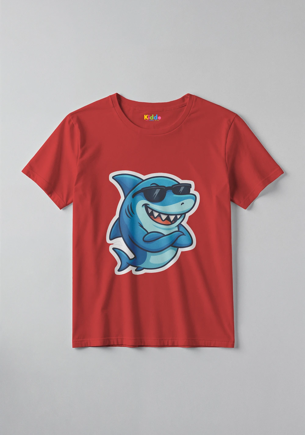 Shark Ocean Adventure Kids Tee – Fun Sea Animal Graphic T-Shirt - Image 4