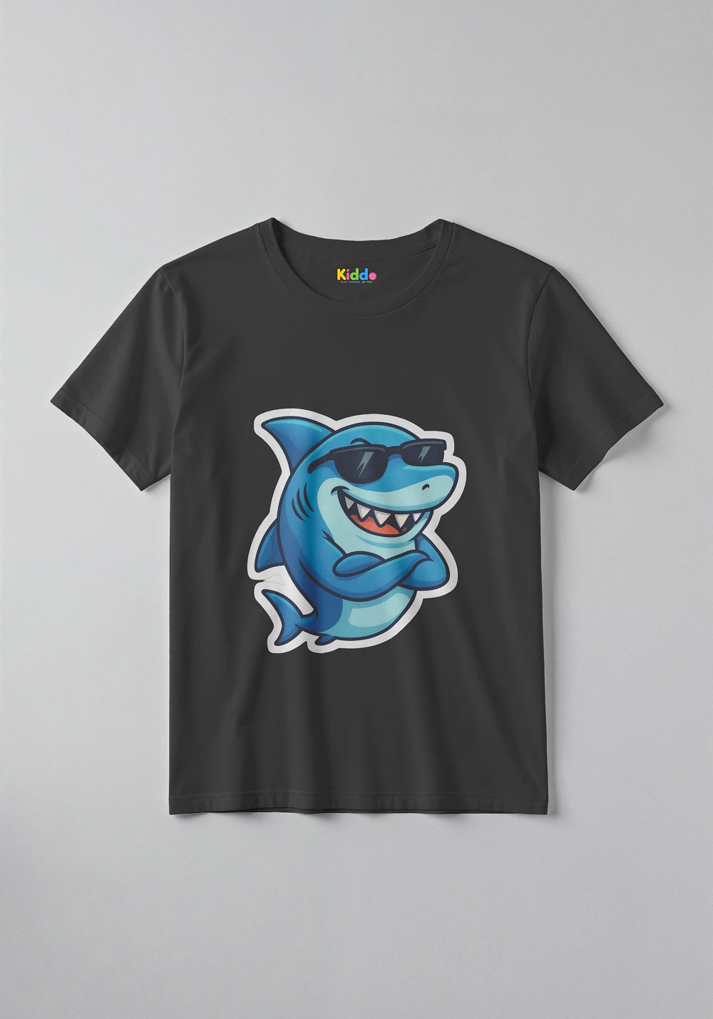 Shark Ocean Adventure Kids Tee – Fun Sea Animal Graphic T-Shirt - Image 7