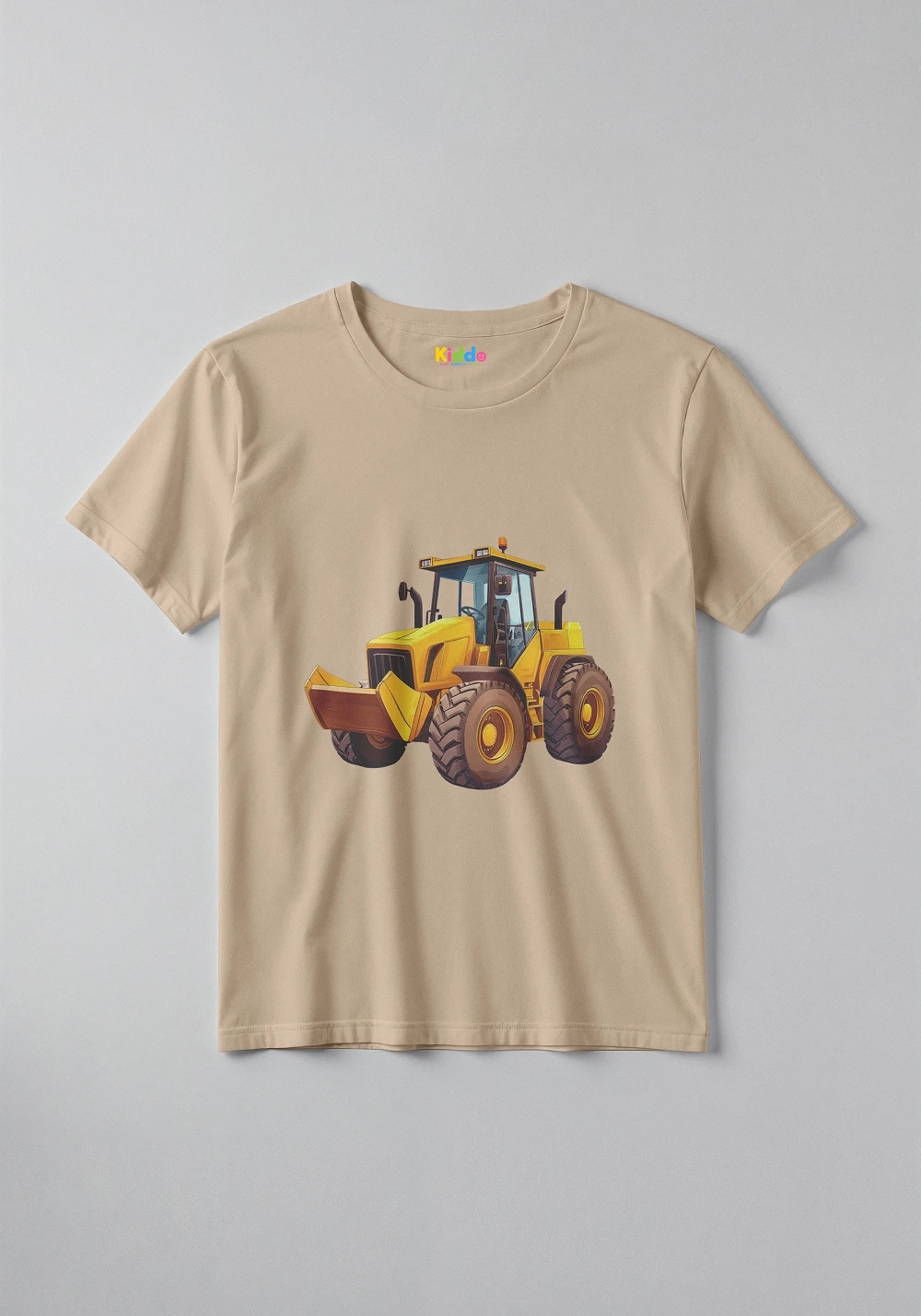 Heavy Loader Kids Shirt – Construction Vehicle Graphic T-Shirt - Image 9