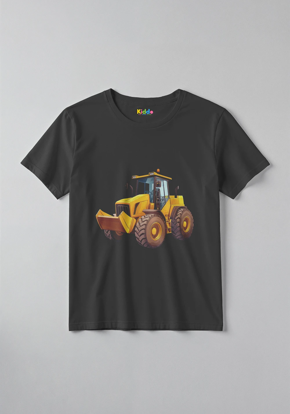 Heavy Loader Kids Shirt – Construction Vehicle Graphic T-Shirt - Image 8