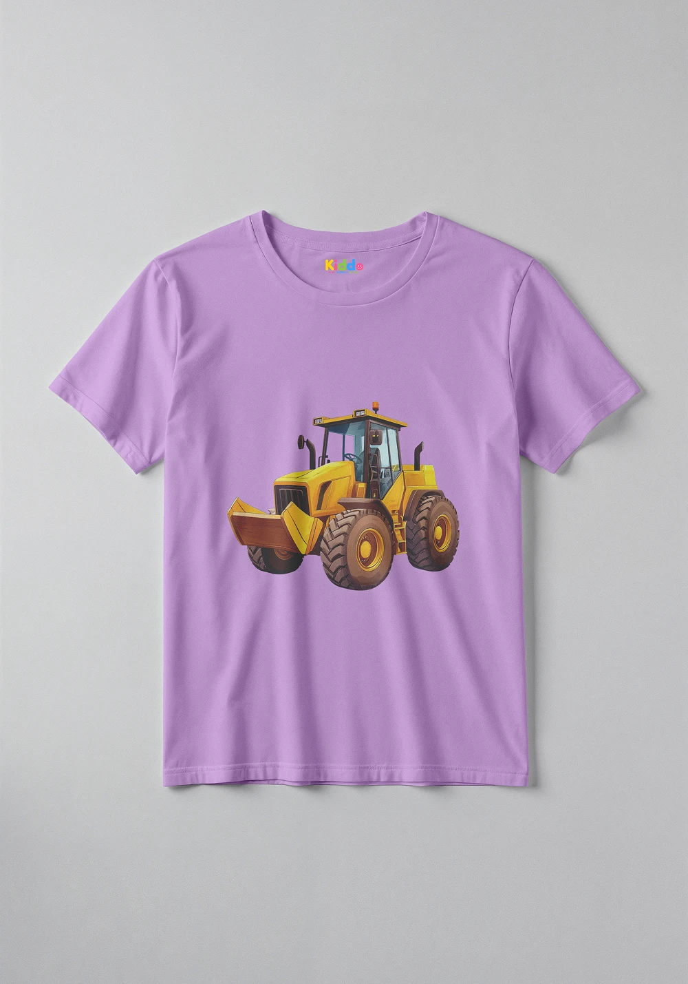 Heavy Loader Kids Shirt – Construction Vehicle Graphic T-Shirt - Image 6