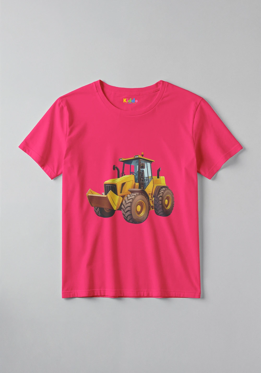 Heavy Loader Kids Shirt – Construction Vehicle Graphic T-Shirt - Image 5