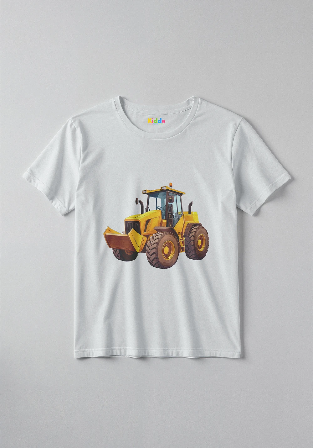 Heavy Loader Kids Shirt – Construction Vehicle Graphic T-Shirt