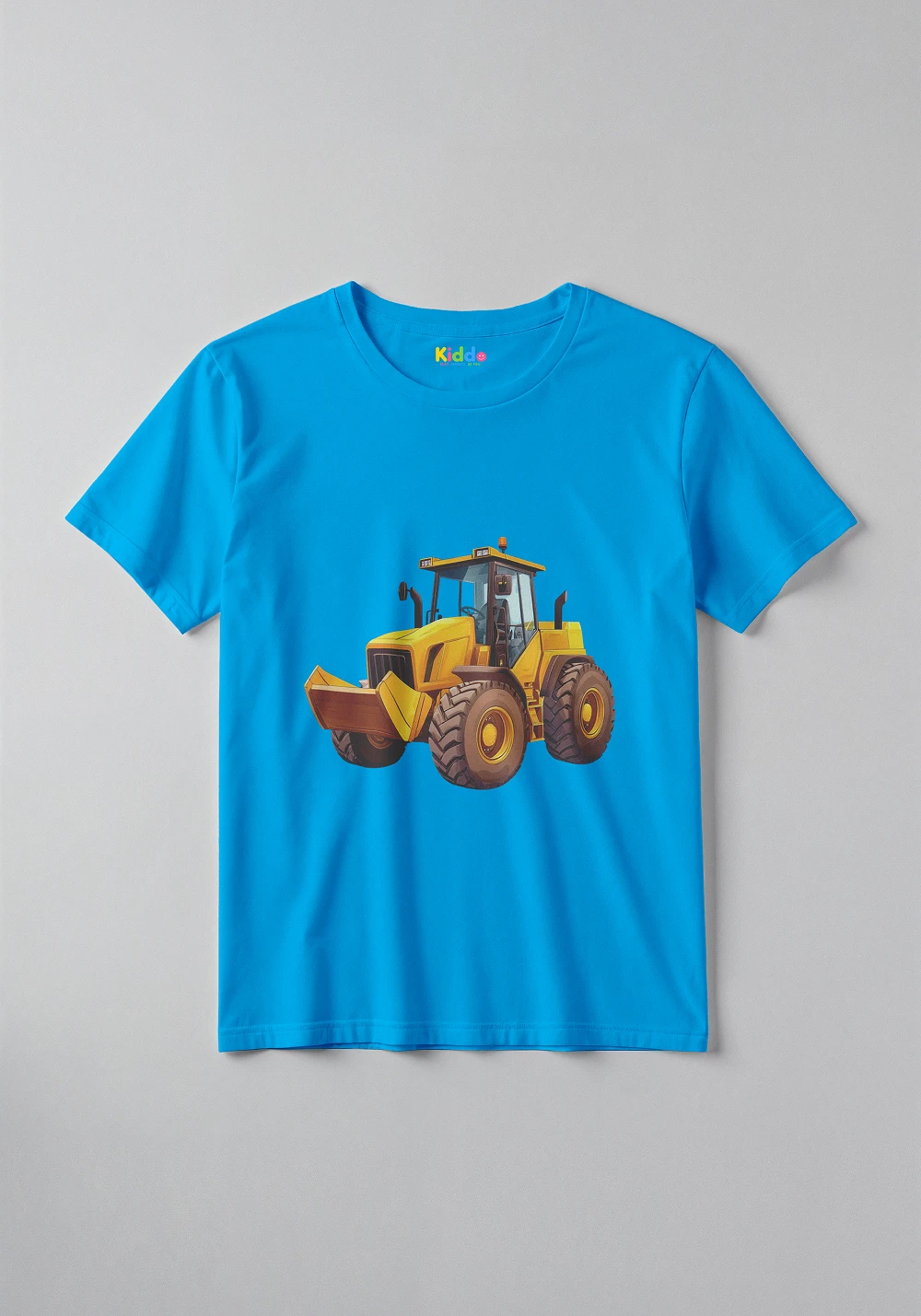 Heavy Loader Kids Shirt – Construction Vehicle Graphic T-Shirt - Image 4