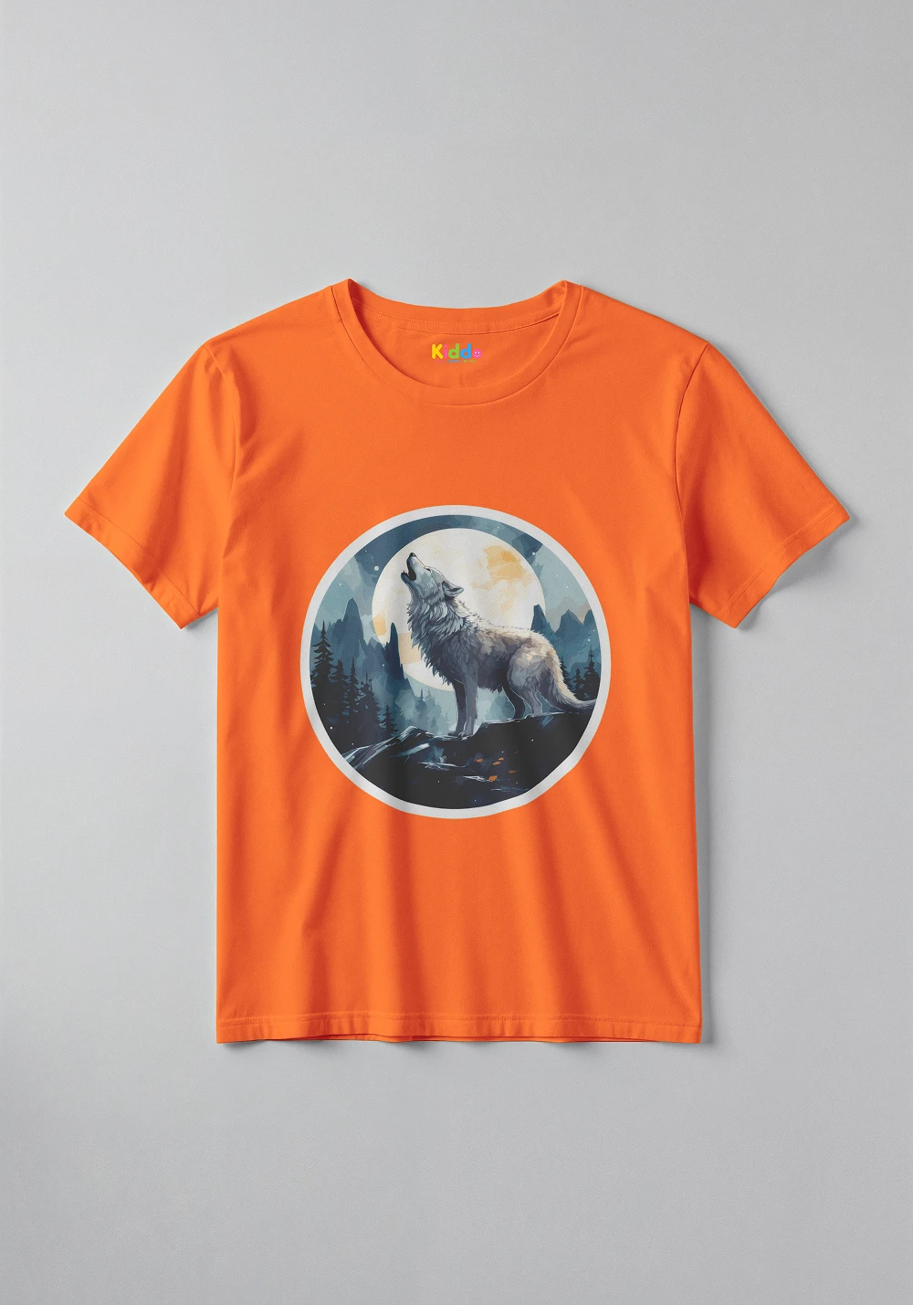 Wild Wolf Graphic Tee – Kids Animal Adventure T-Shirt - Image 9