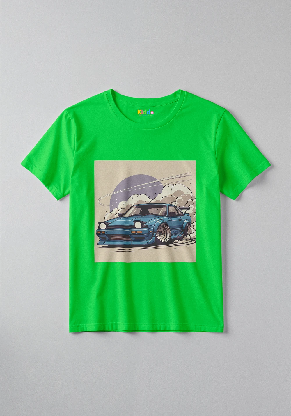 Silvia Drift Racing Tee – Kids Car Graphic T-Shirt - Image 10
