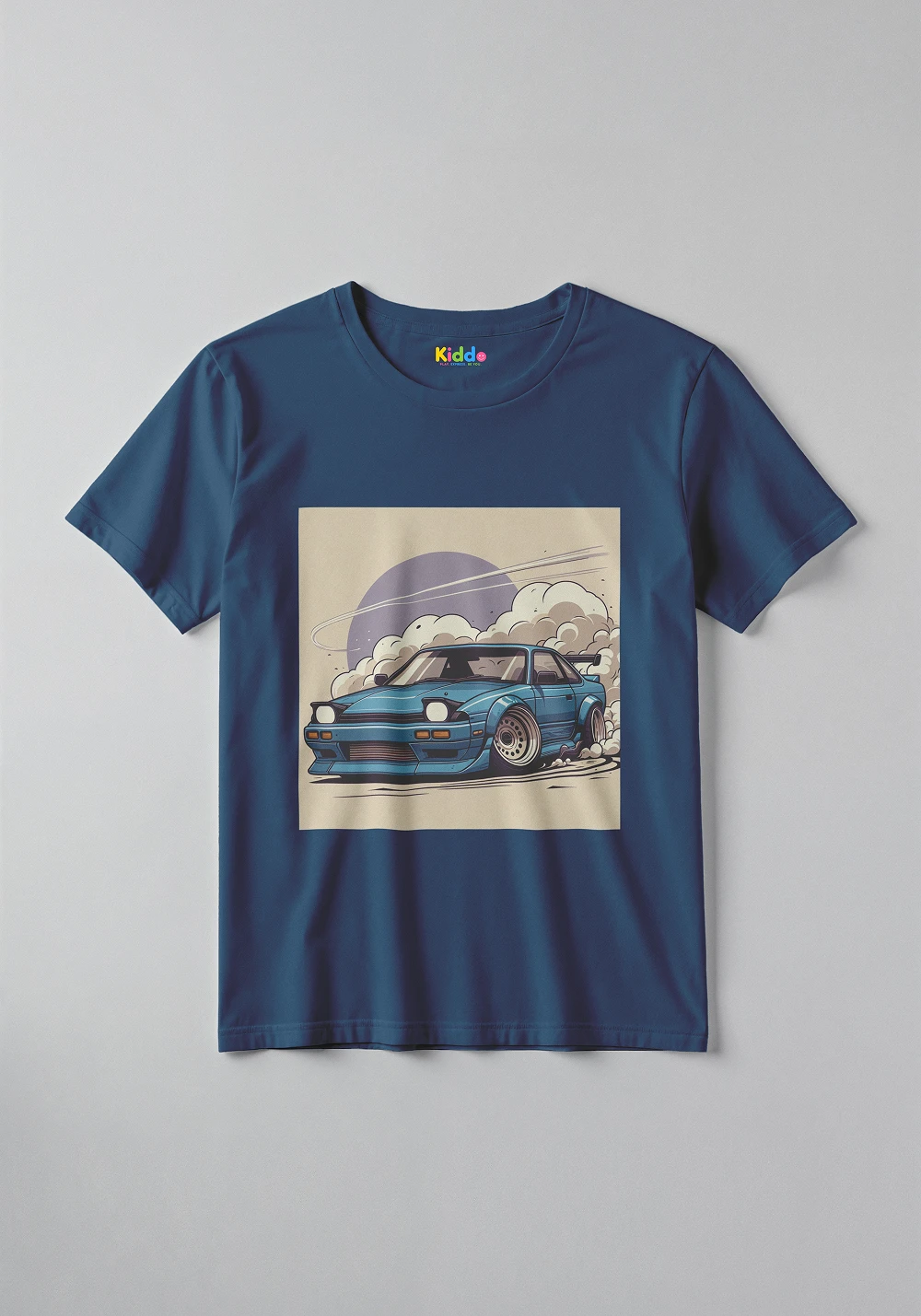 Silvia Drift Racing Tee – Kids Car Graphic T-Shirt - Image 9
