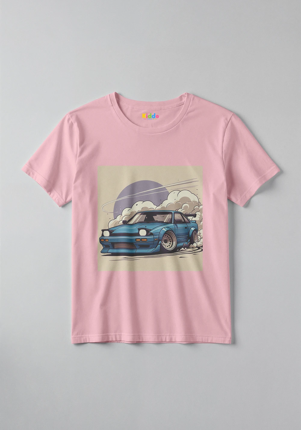 Silvia Drift Racing Tee – Kids Car Graphic T-Shirt - Image 7
