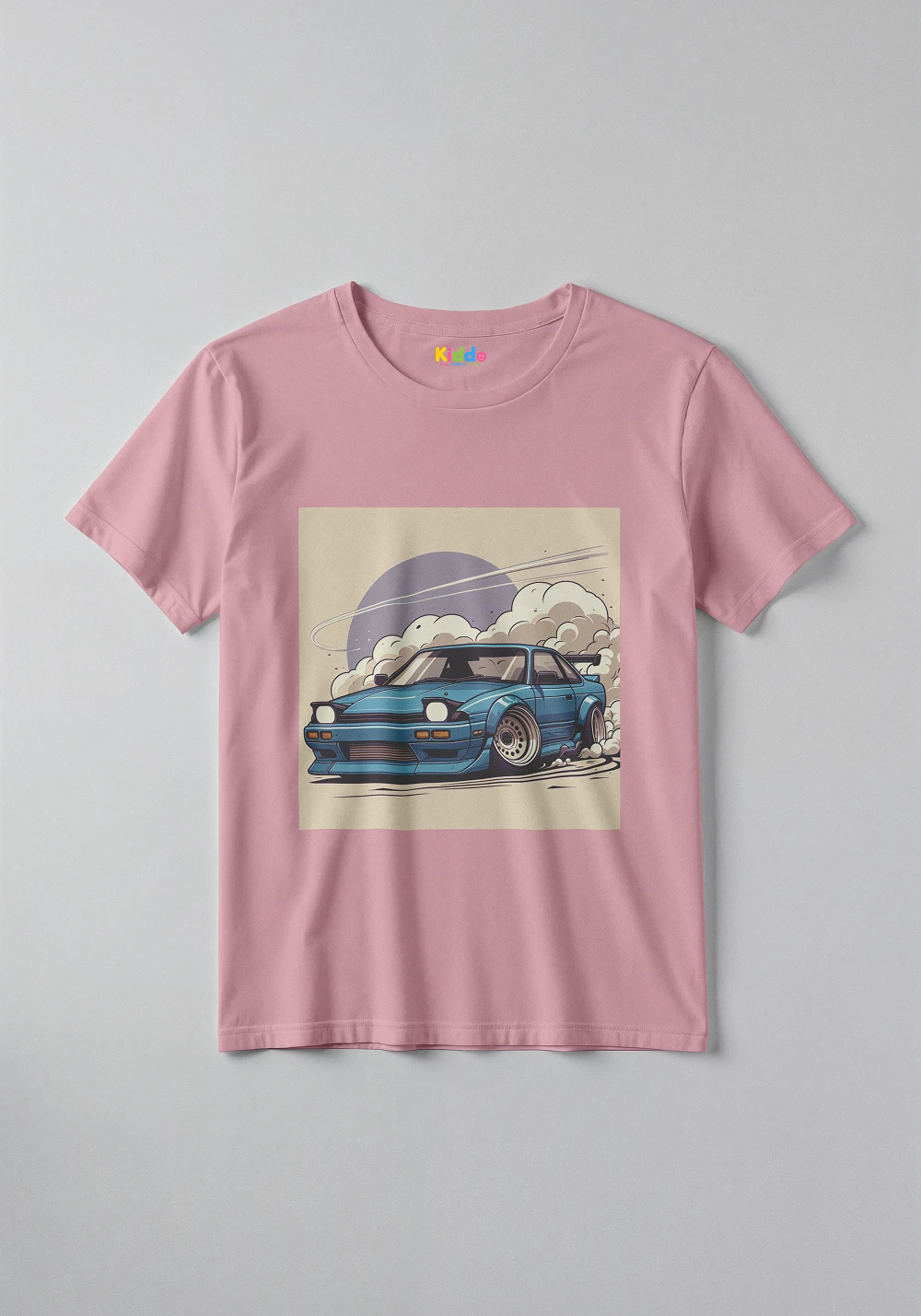 Silvia Drift Racing Tee – Kids Car Graphic T-Shirt - Image 5