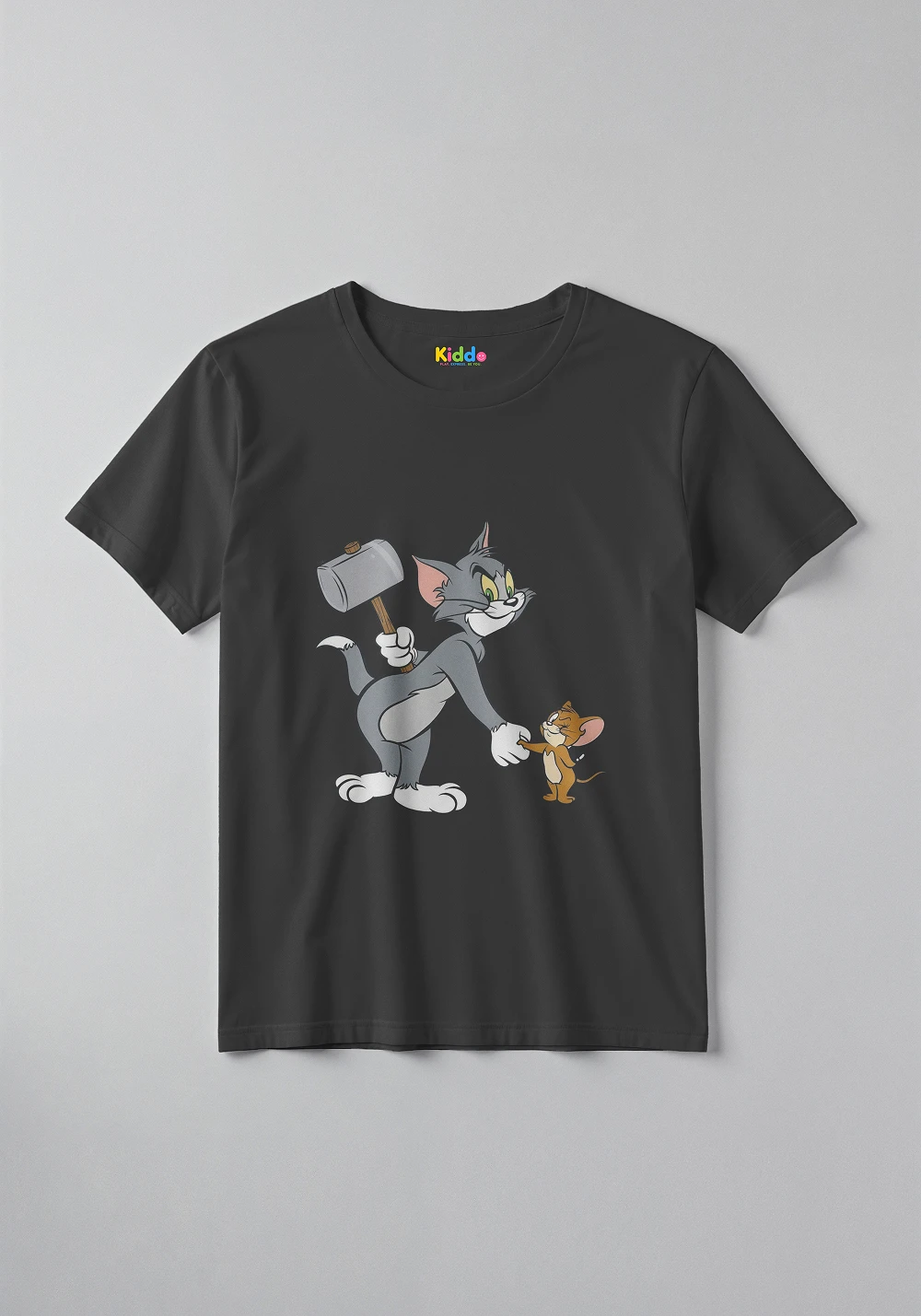 Tom & Jerry Fun Tee – Kids Cartoon Graphic T-Shirt - Image 7