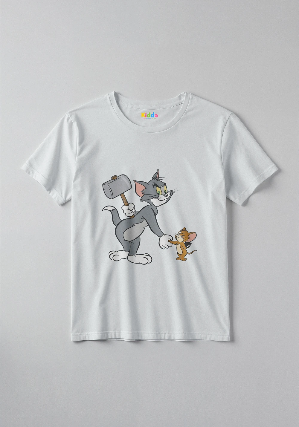 Tom & Jerry Fun Tee – Kids Cartoon Graphic T-Shirt - Image 4