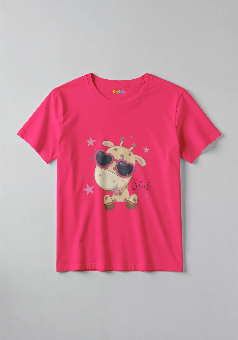 Crazy Goat Cartoon Tee – Funny Animal Graphic T-Shirt for Kids