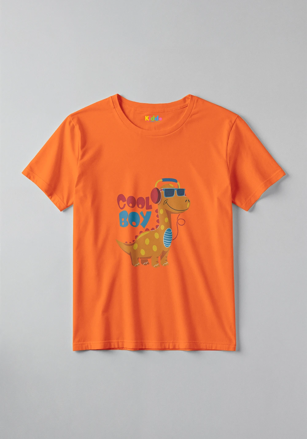 Cool Dino Boy Tee – Dinosaur Graphic T-Shirt for Kids