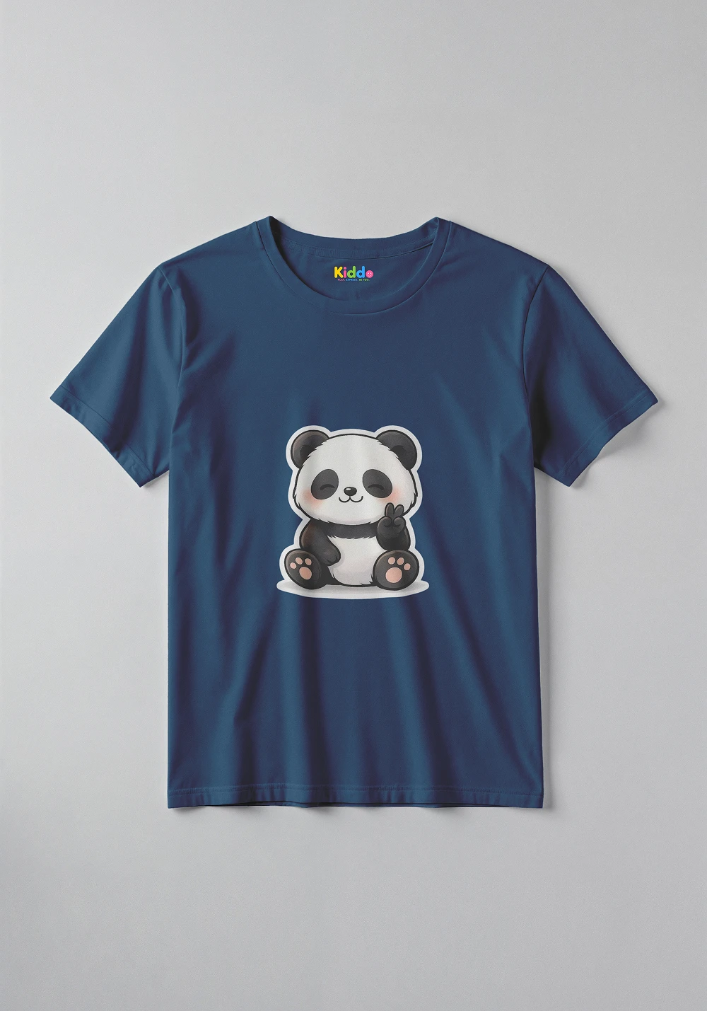 Happy Panda Cartoon Tee – Cute Animal Graphic T-Shirt for Kids - Image 8