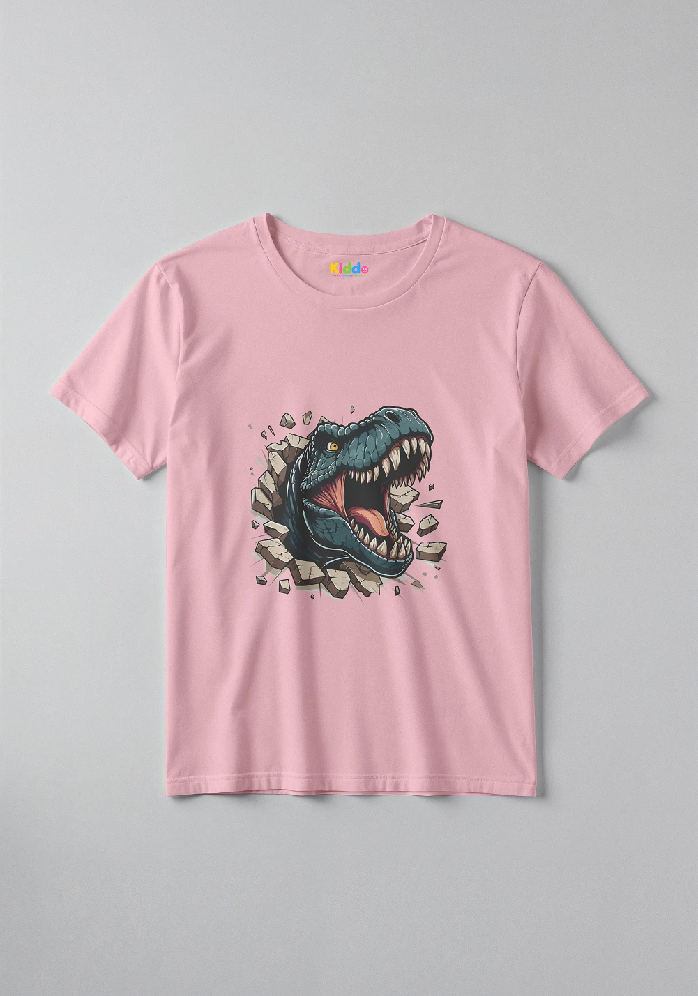 Angry Monster Graphic Tee – Kids Fun Cartoon T-Shirt