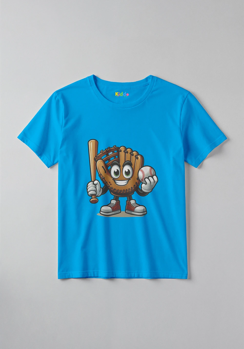 Baseball Glove Sports Tee – Kids Athletic Graphic T-Shirt