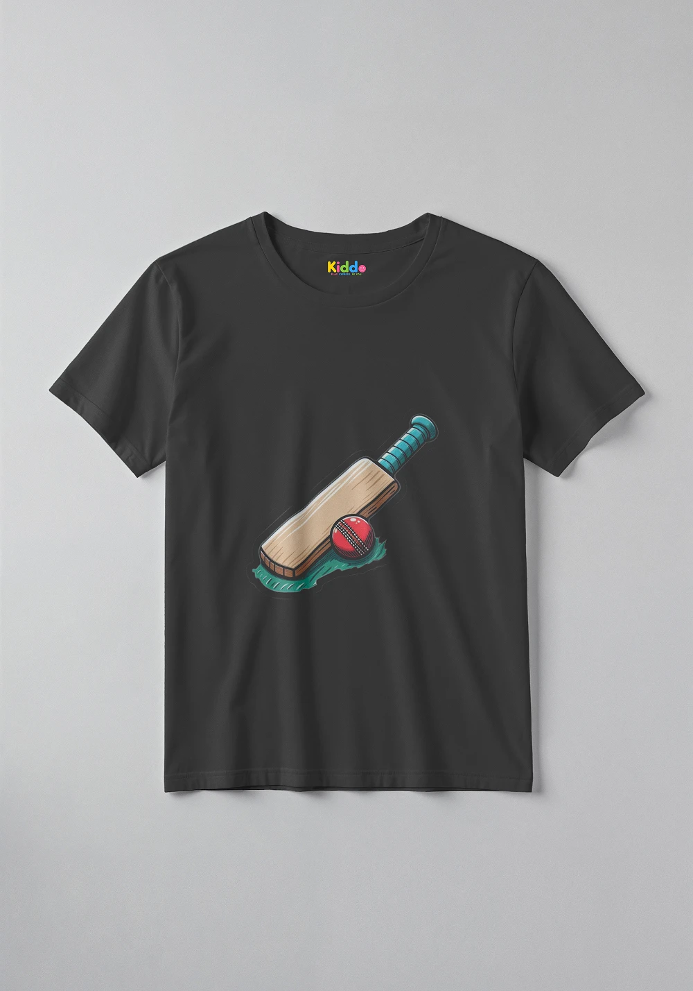 Bat Ball Champion Tee – Kids Sports Graphic T-Shirt - Image 6