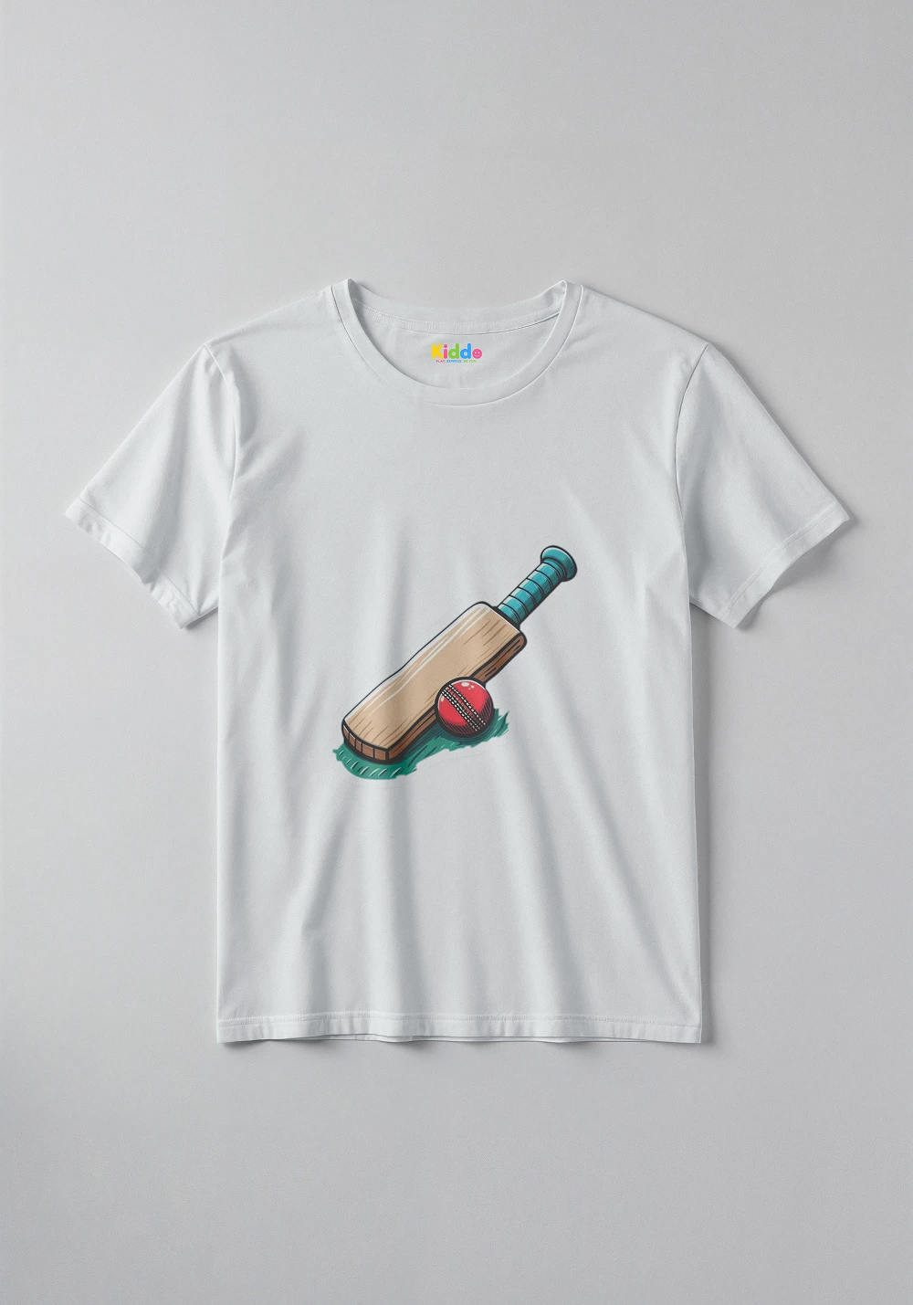 Bat Ball Champion Tee – Kids Sports Graphic T-Shirt - Image 4