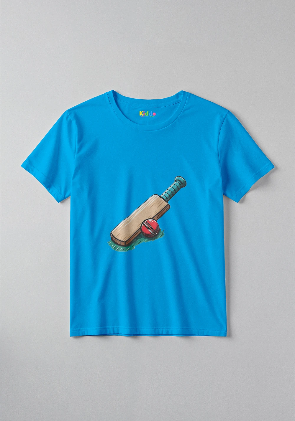 Bat Ball Champion Tee – Kids Sports Graphic T-Shirt - Image 3