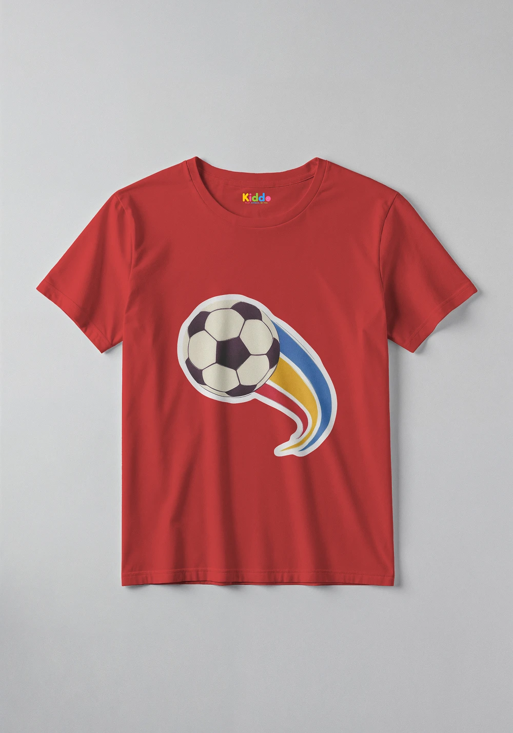 Football Star Kids Graphic T-Shirt – Sports Kids Clothing for Boys & Girls