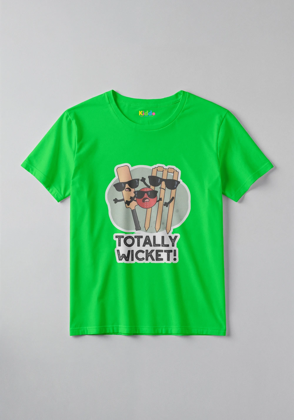 Total Wicket Cricket Kids Graphic T-Shirt – Cricket Sports Tee for Boys & Girls - Image 10