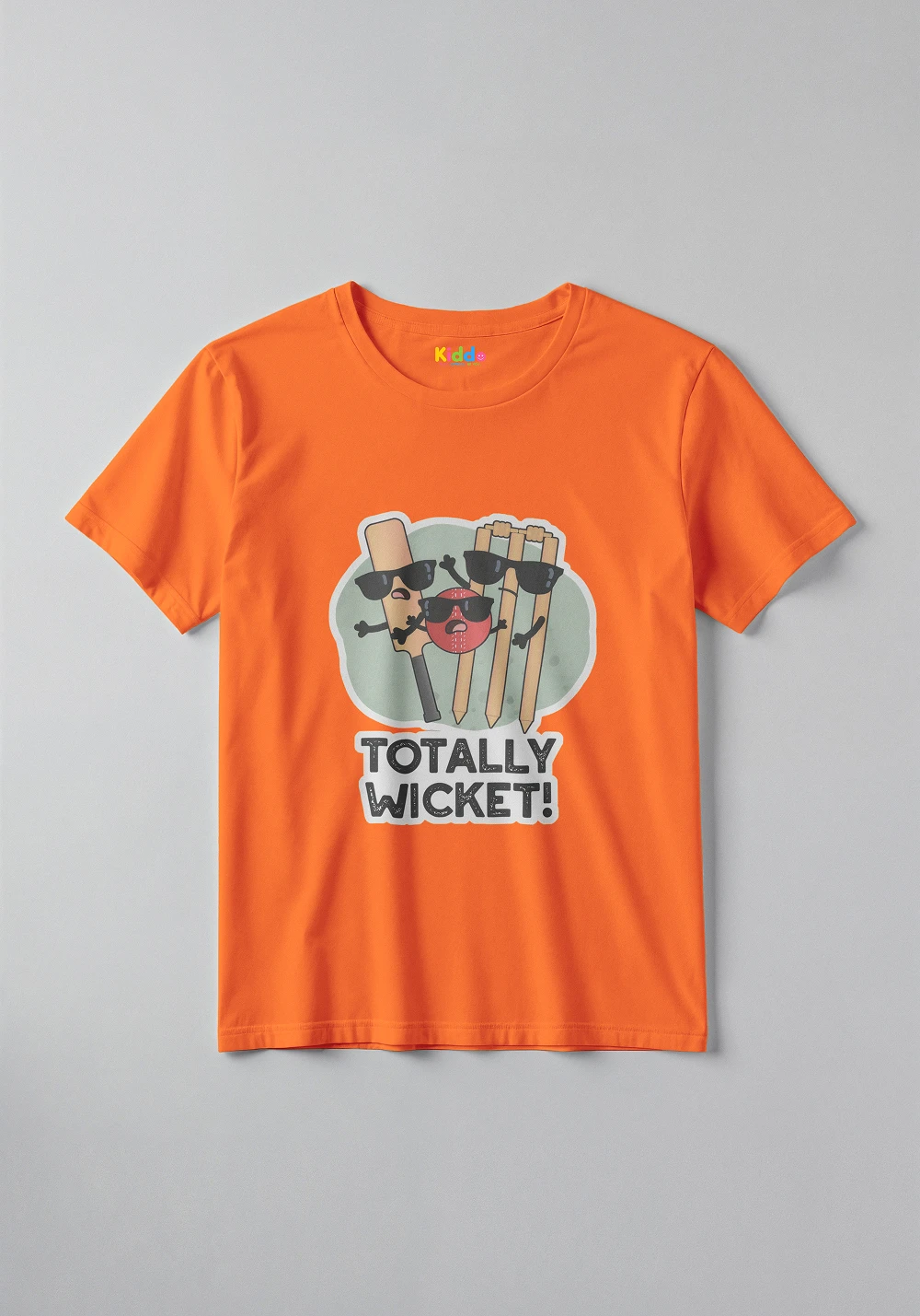Total Wicket Cricket Kids Graphic T-Shirt – Cricket Sports Tee for Boys & Girls - Image 9