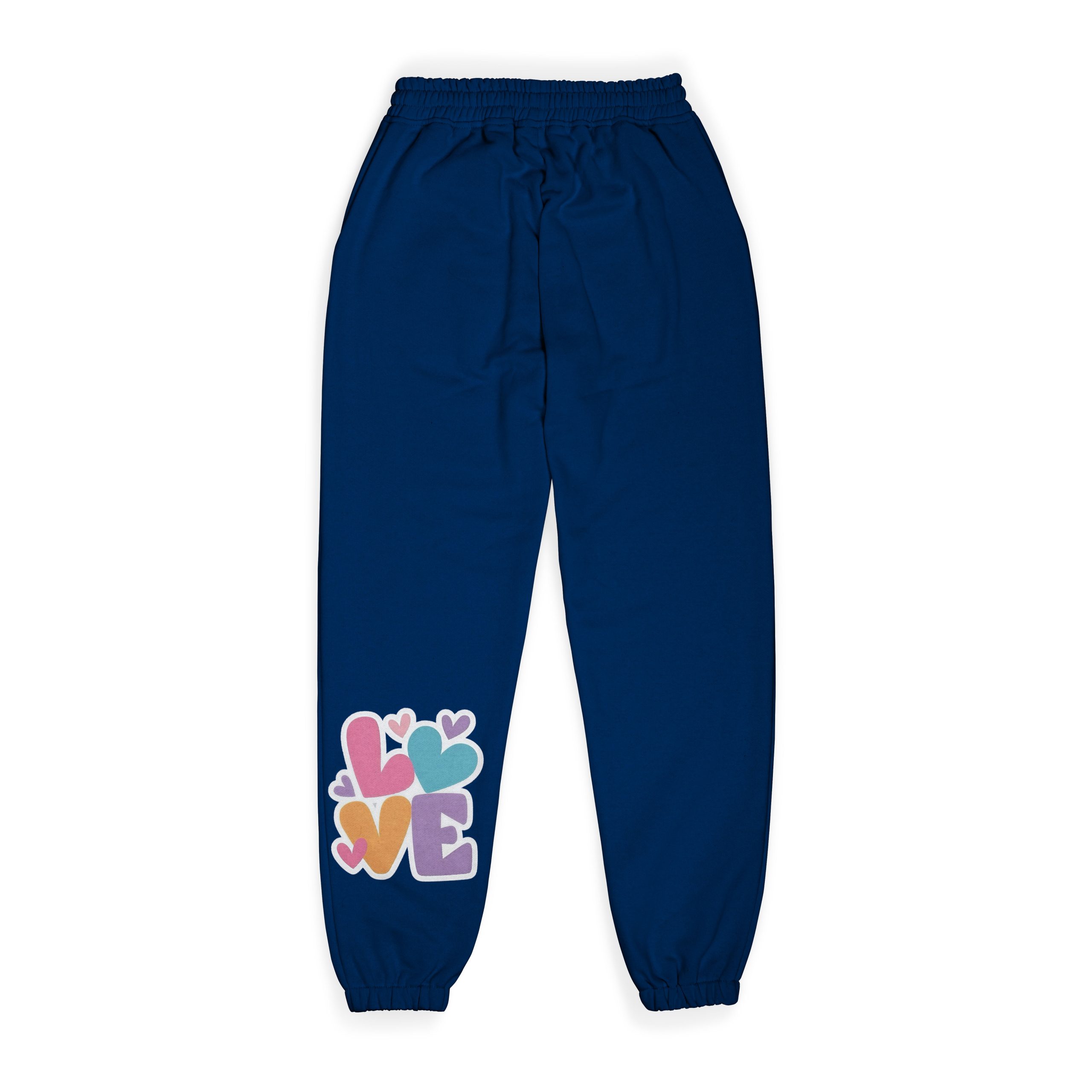 Girls Love Print Jogger Pants