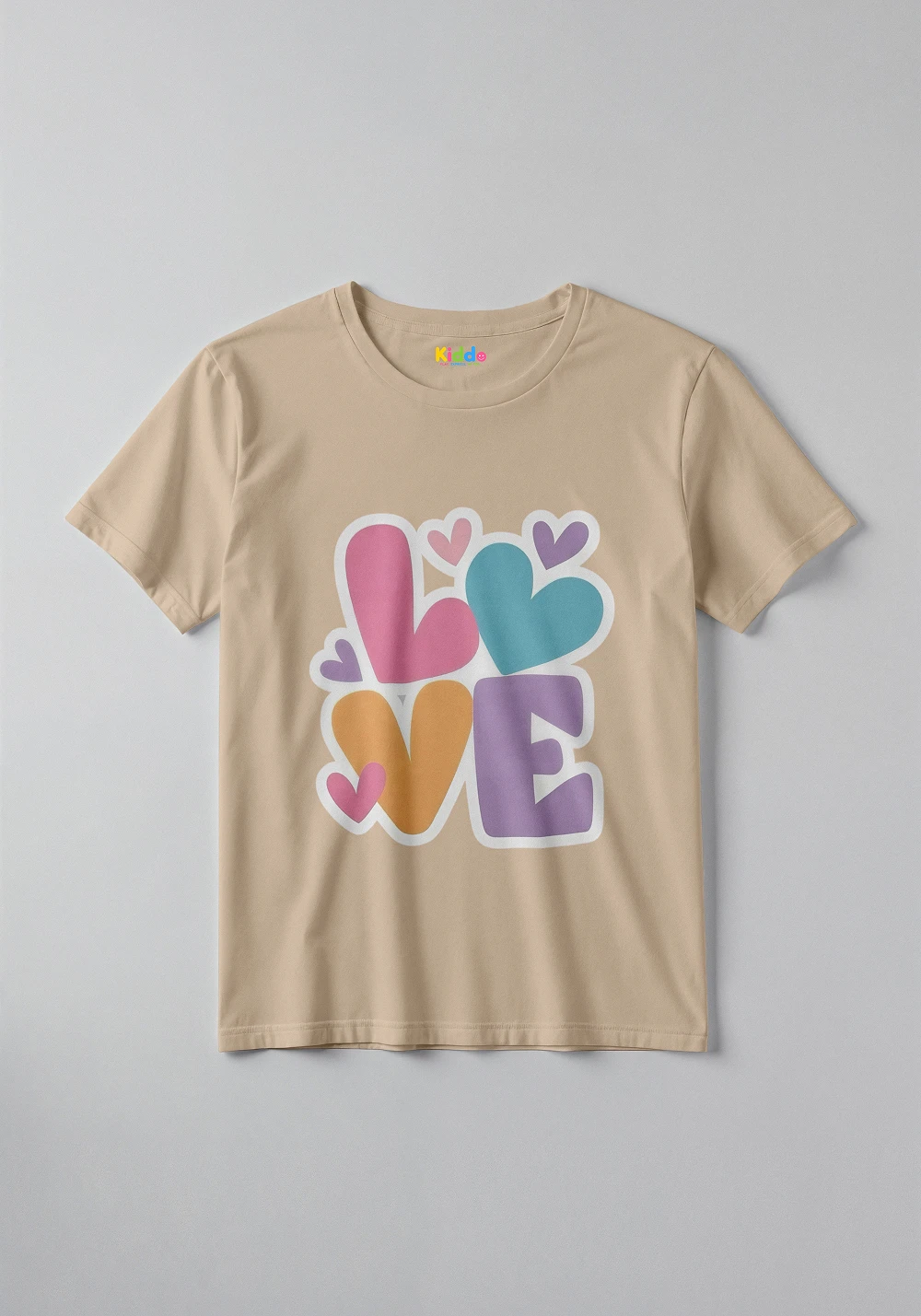 Love Heart Graphic Kids T-Shirt – Cute Romantic Style Tee for Boys & Girls - Image 8
