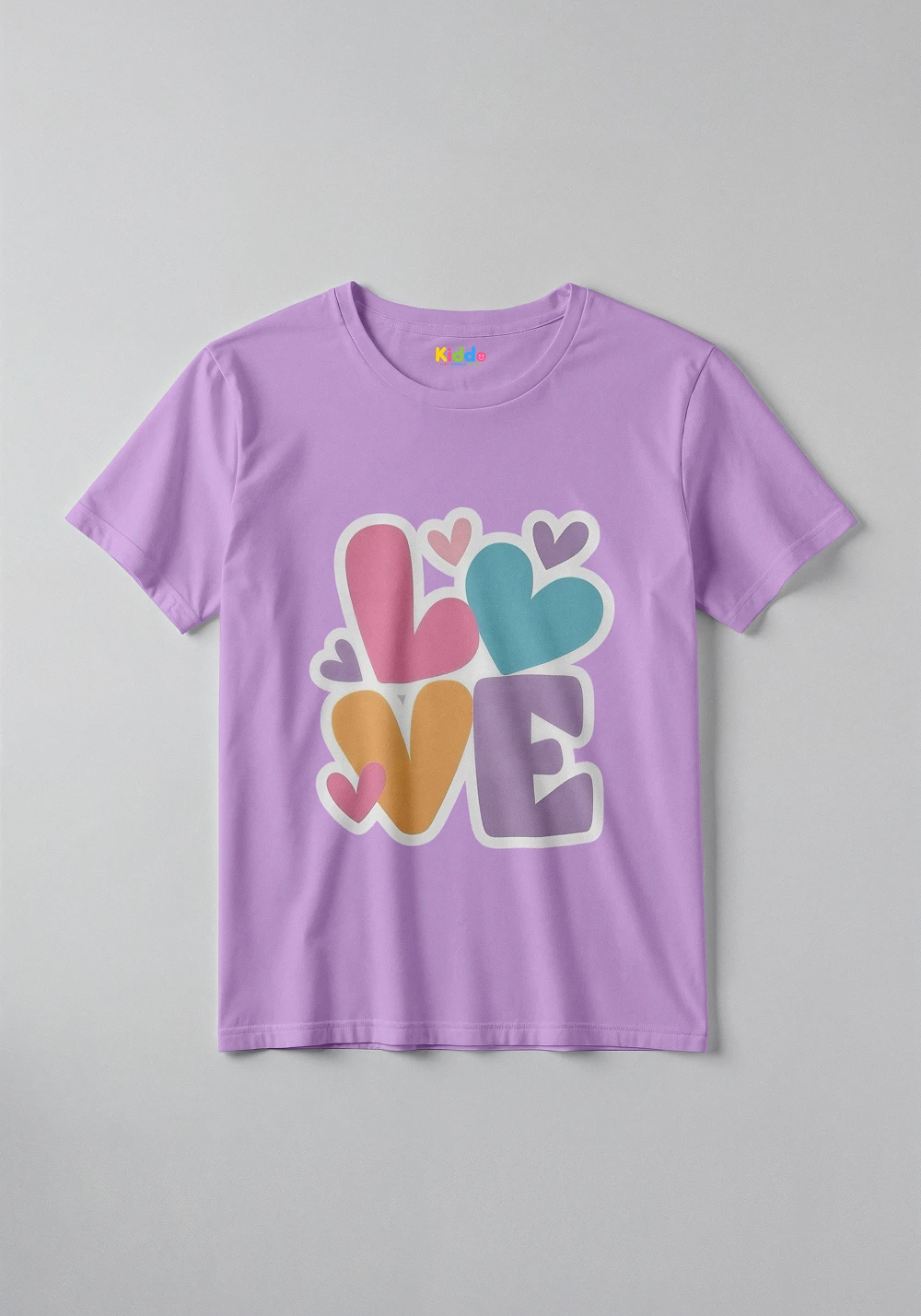 Love Heart Graphic Kids T-Shirt – Cute Romantic Style Tee for Boys & Girls - Image 5