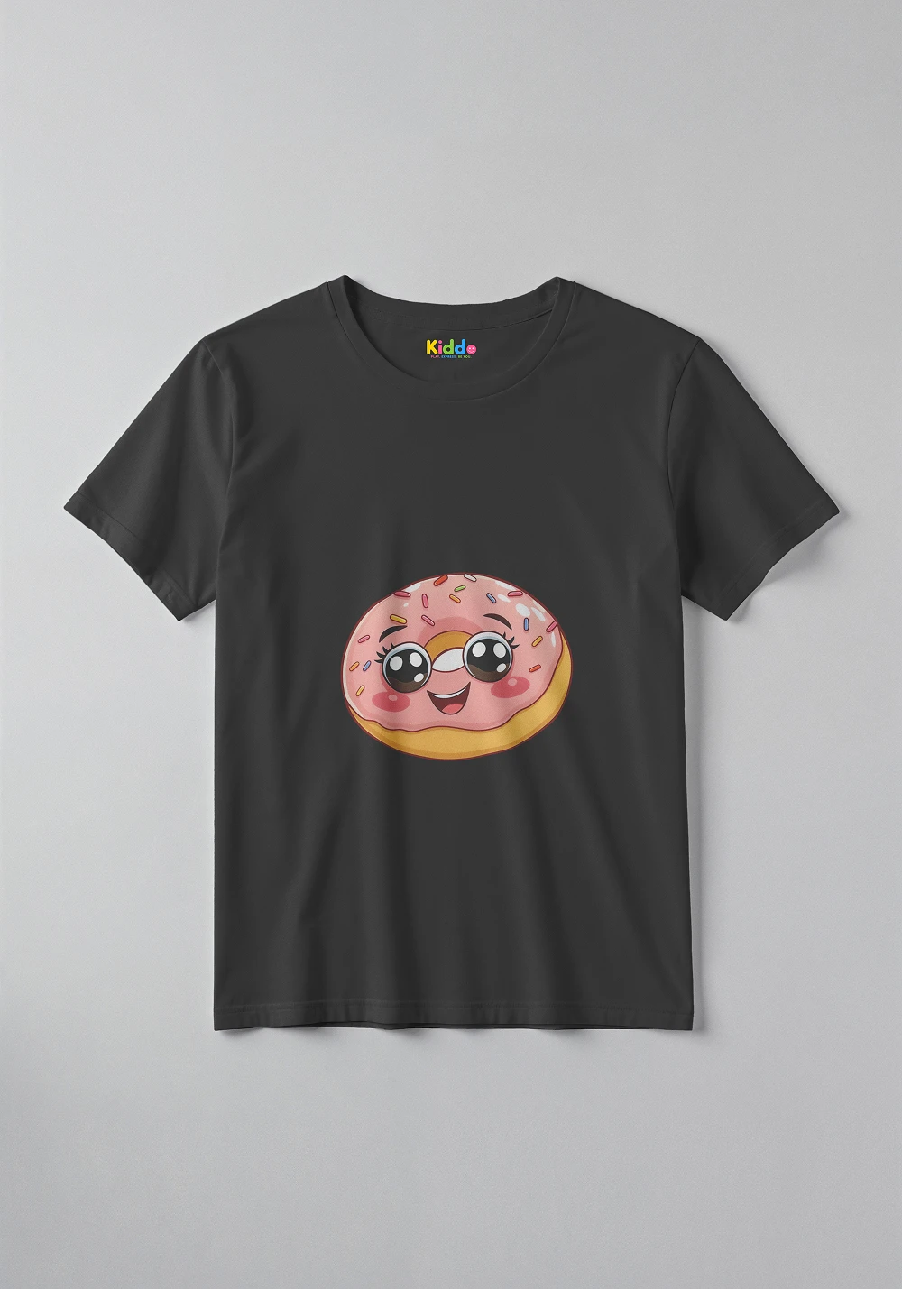 Sweet Donut Kids Graphic T-Shirt – Cute Food Lover Tee for Boys & Girls