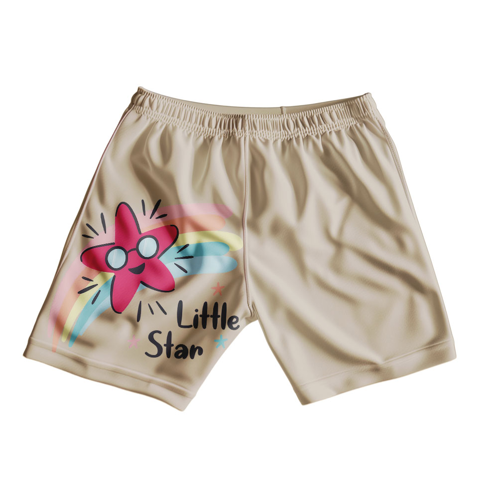 Star Shorts for Kids – Fun Star Graphic Cotton Shorts