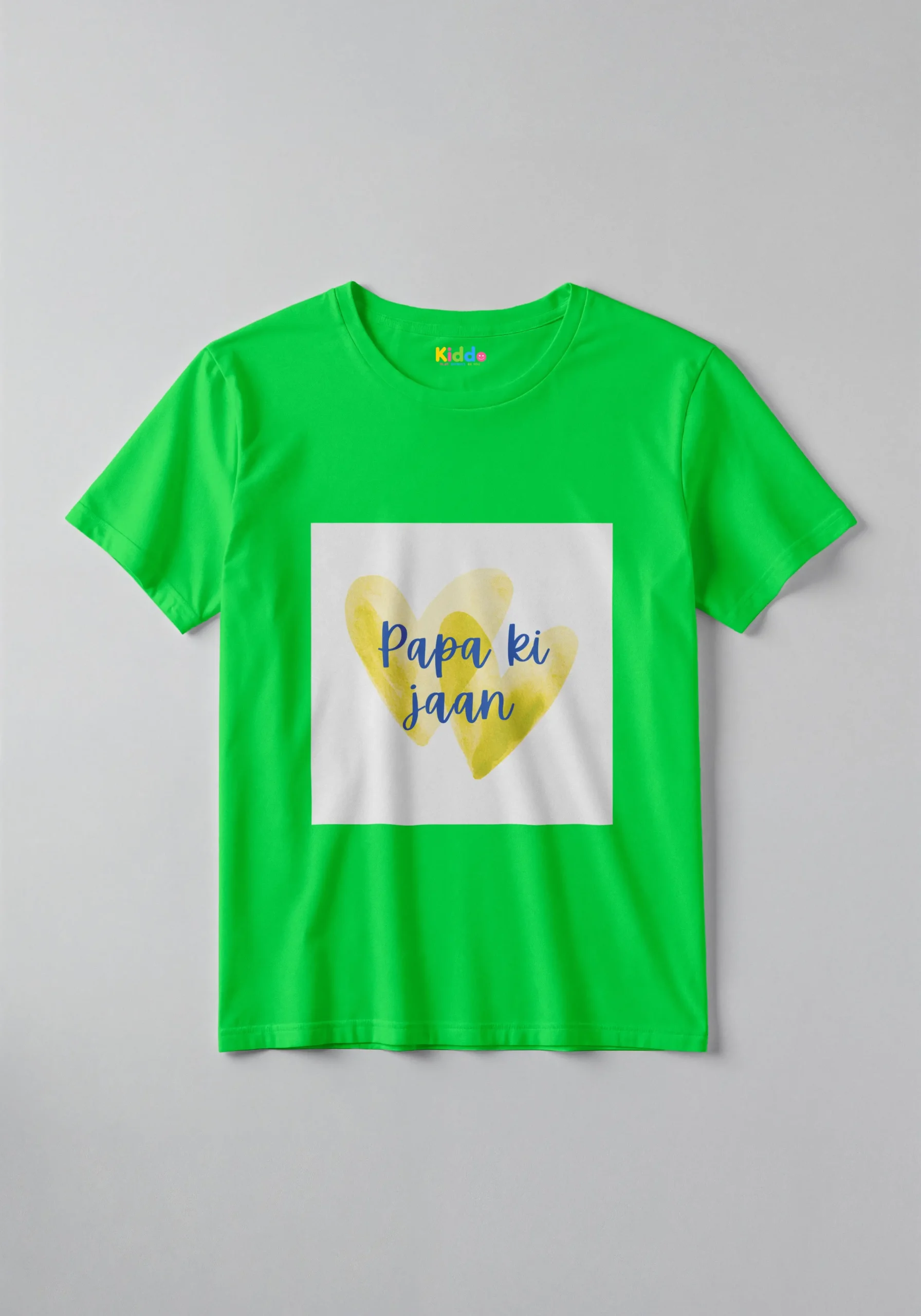 Papa Blue Family Tee – Kids Graphic T-Shirt