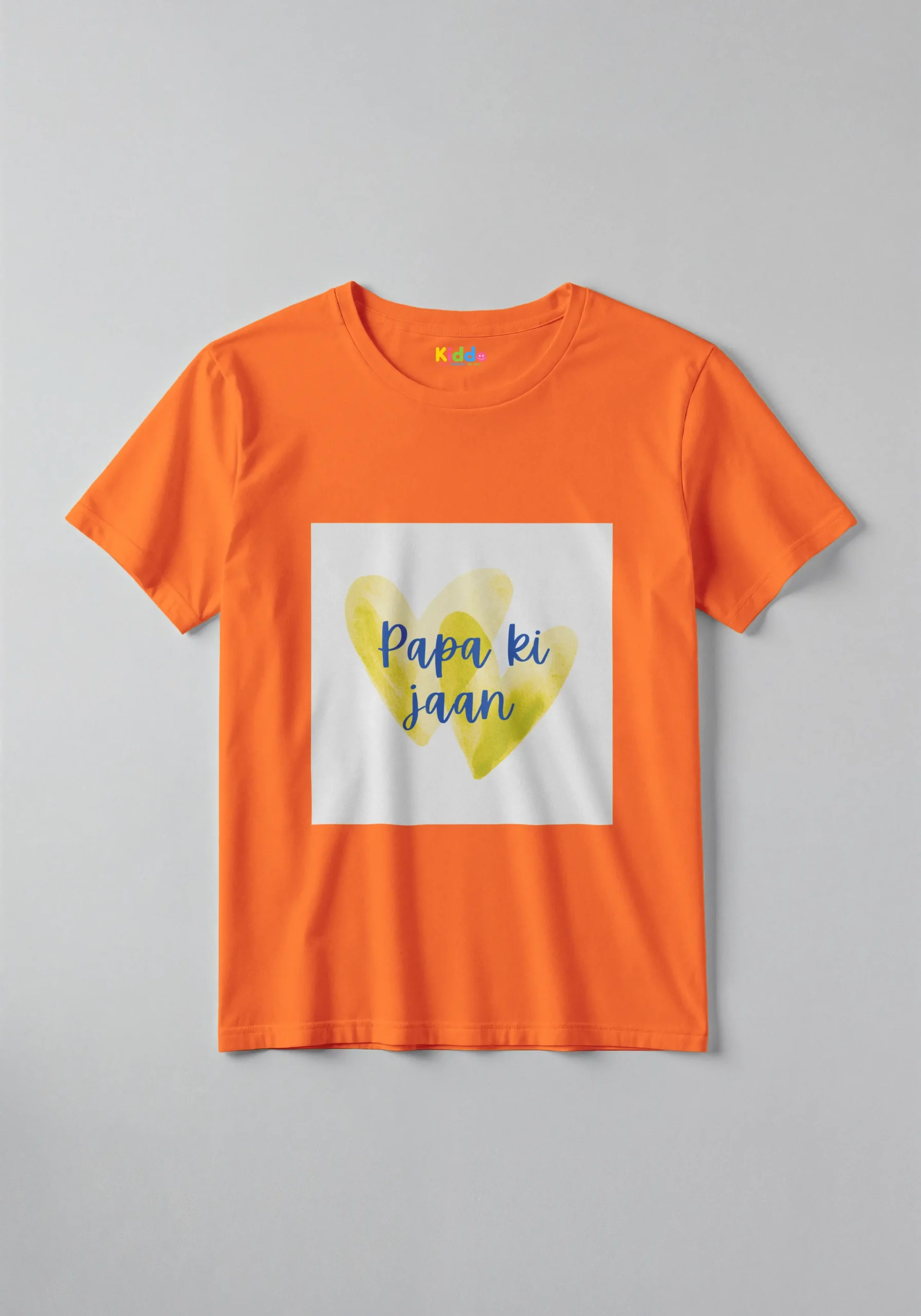 Papa Blue Family Tee – Kids Graphic T-Shirt - Image 2