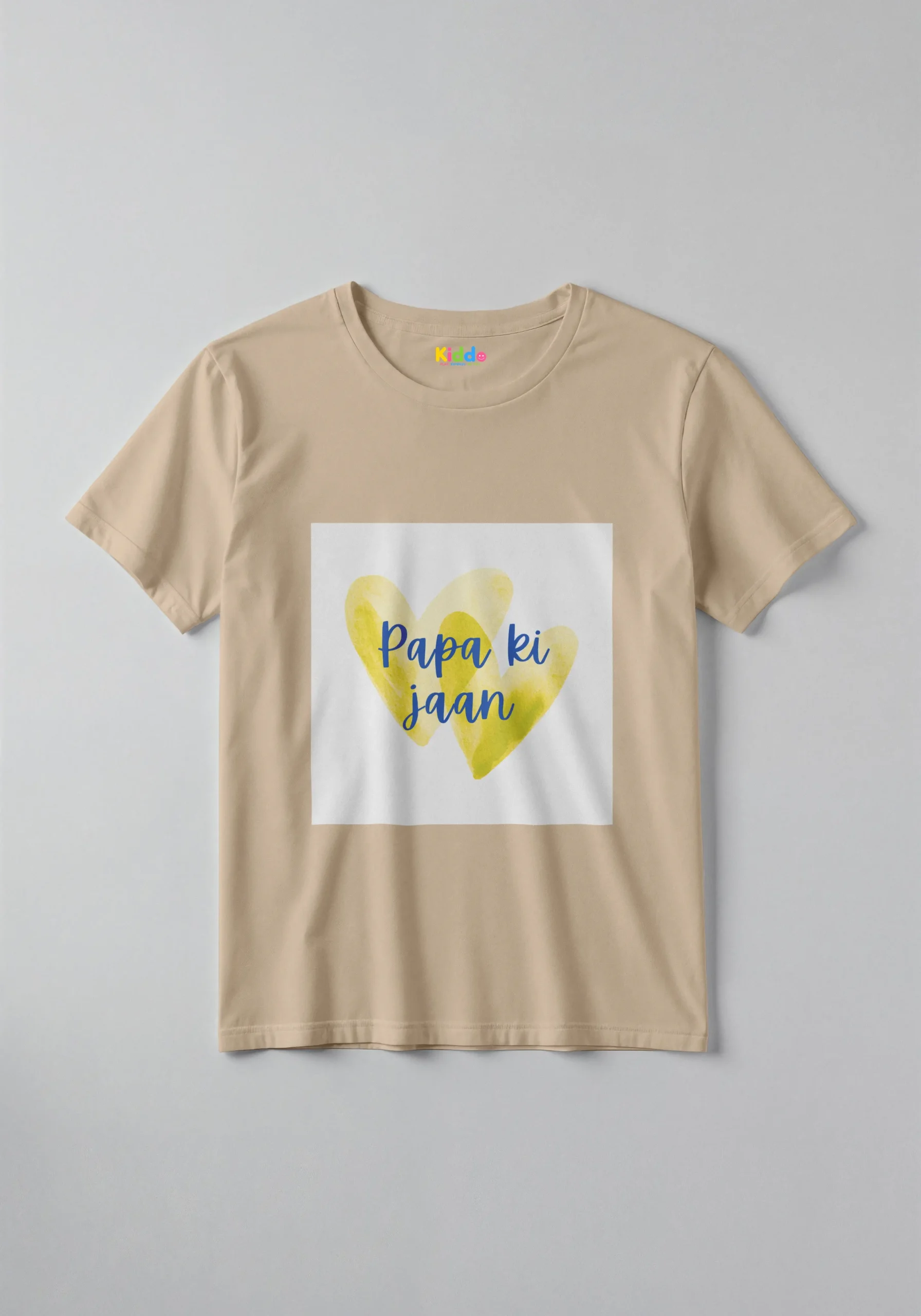 Papa Blue Family Tee – Kids Graphic T-Shirt - Image 4
