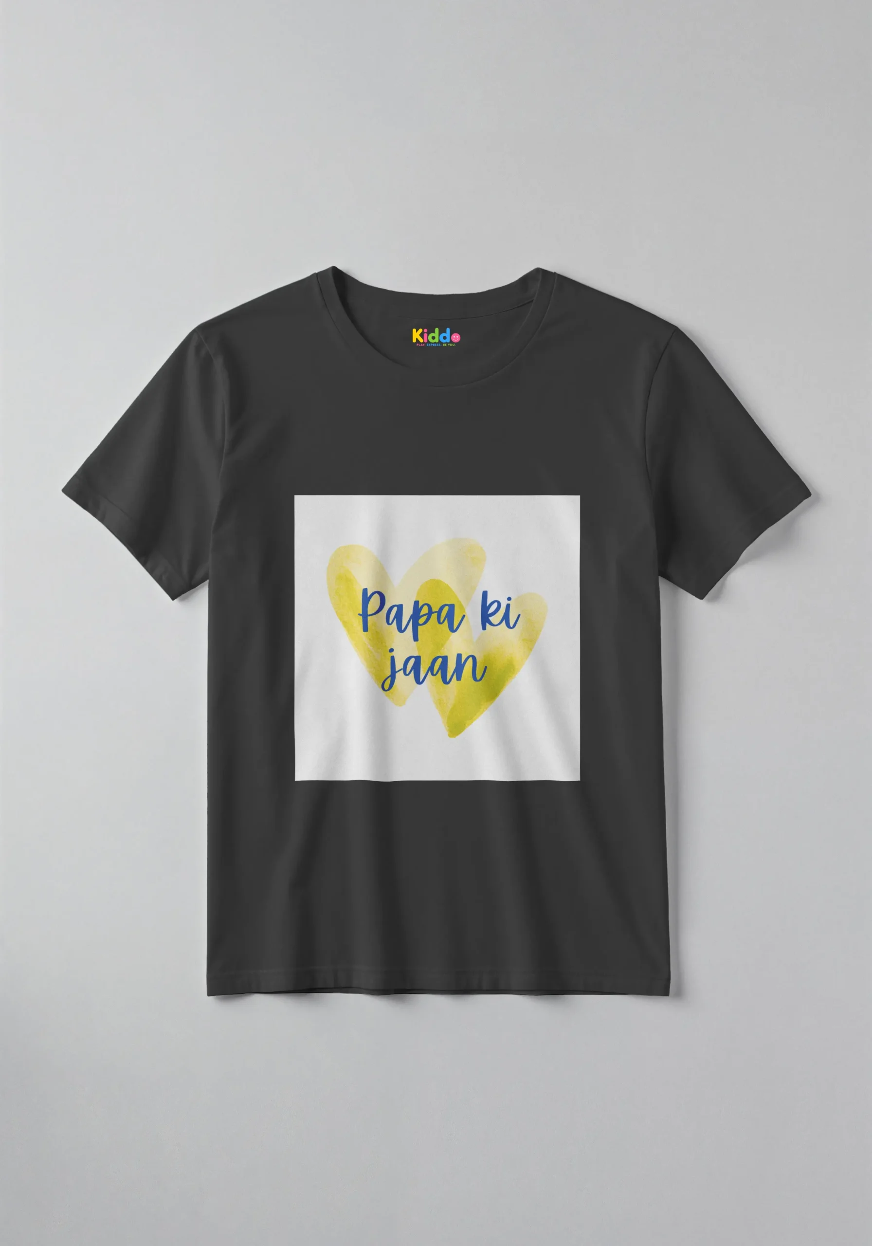 Papa Blue Family Tee – Kids Graphic T-Shirt - Image 5