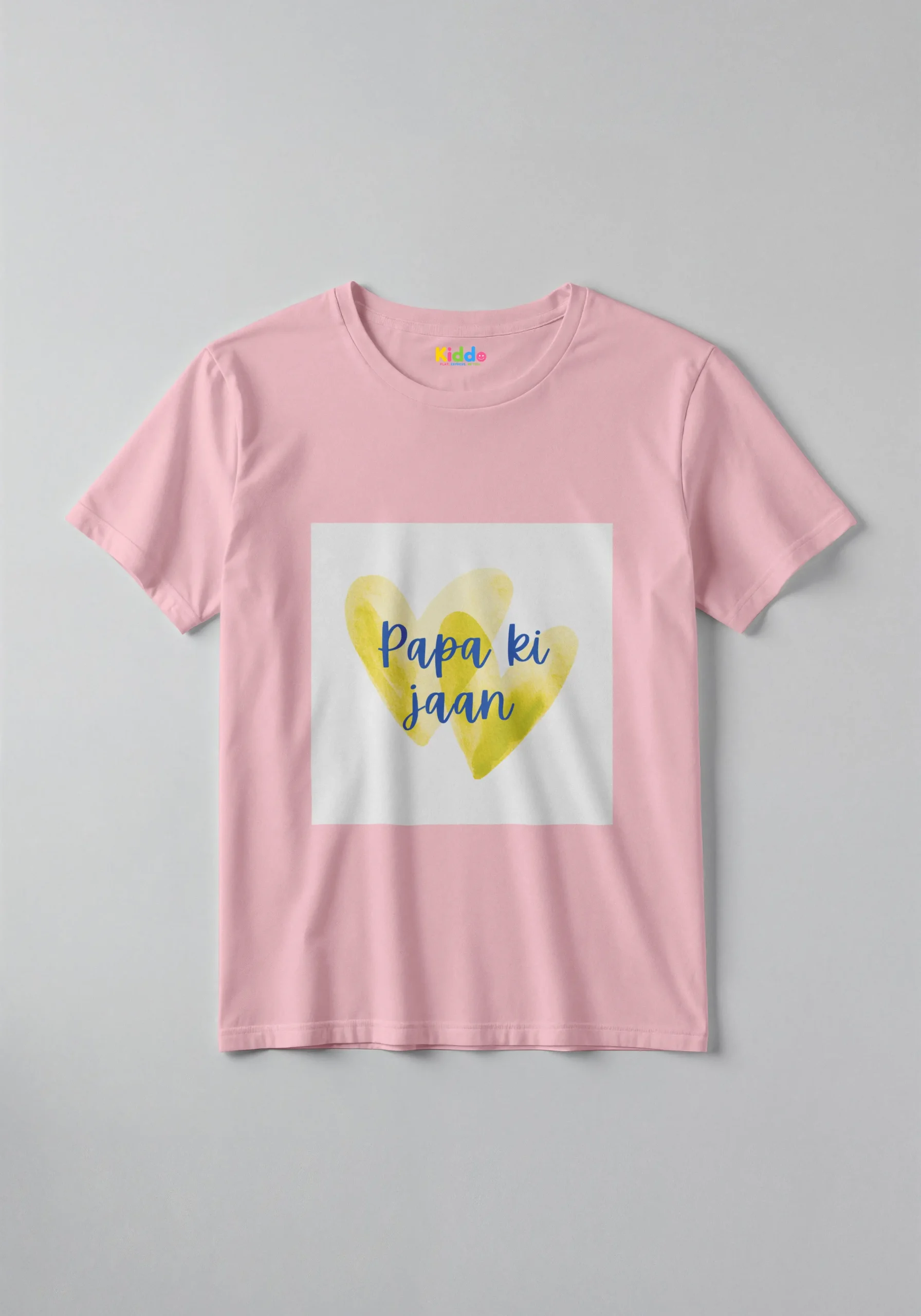 Papa Blue Family Tee – Kids Graphic T-Shirt - Image 6