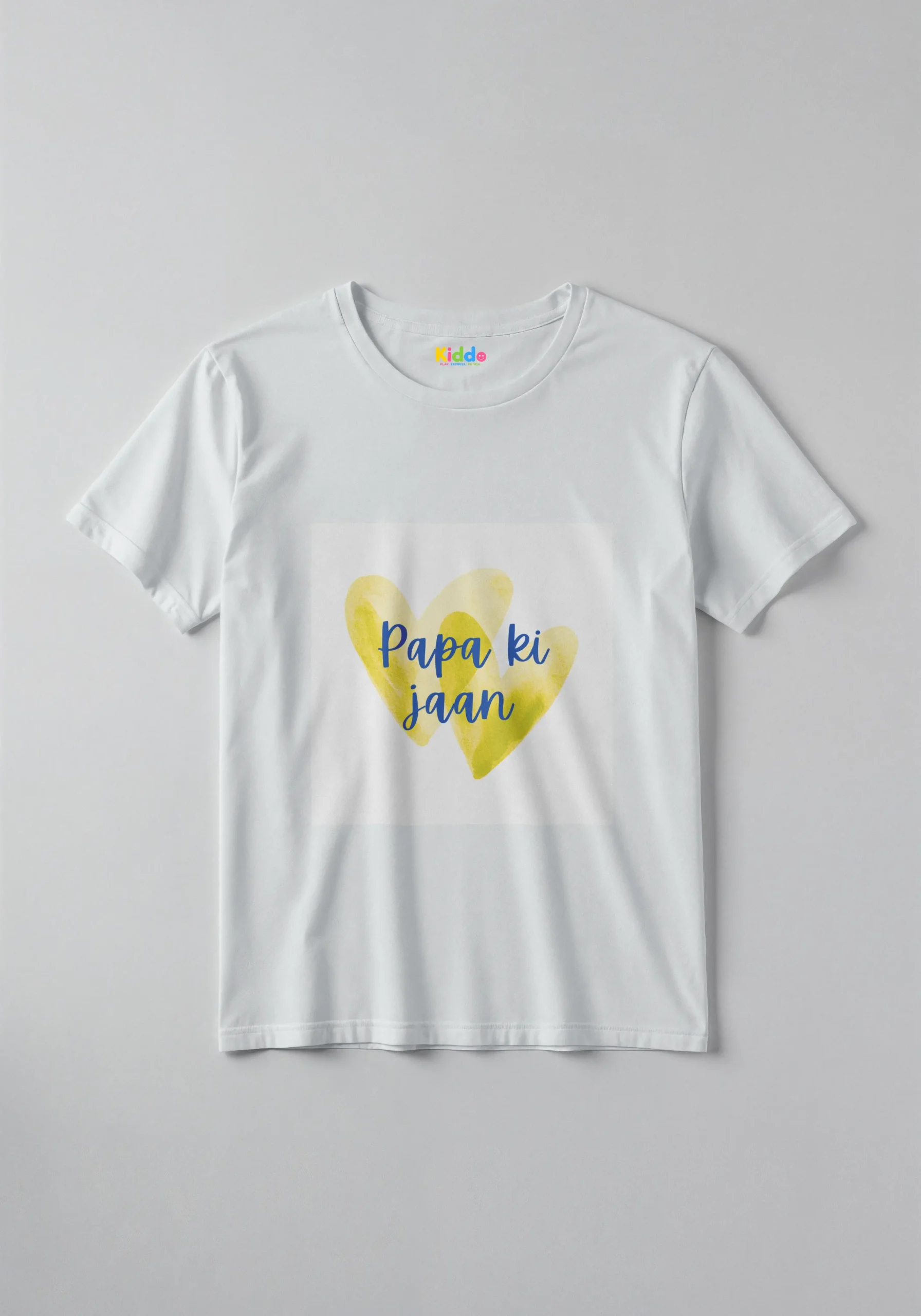 Papa Blue Family Tee – Kids Graphic T-Shirt - Image 9