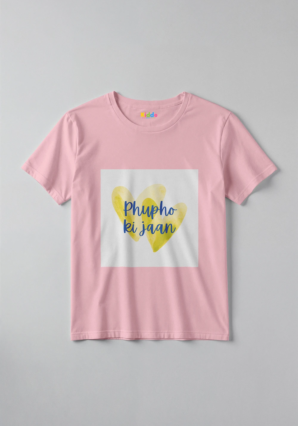 Phupho Blue Family Kids Graphic T-Shirt – Cute Family Love Tee for Boys & Girls