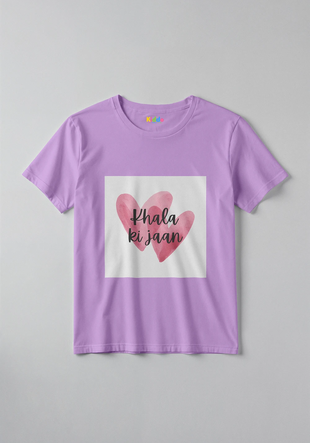 Khala Red Family Kids Graphic T-Shirt – Cute Family Love Tee for Boys & Girls