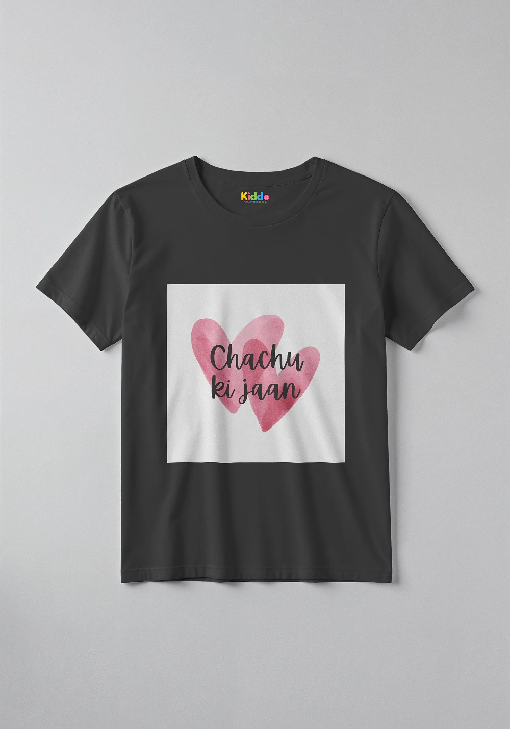 Chachu Red Family Kids Graphic T-Shirt – Cute Family Bond Tee for Boys & Girls - Image 5