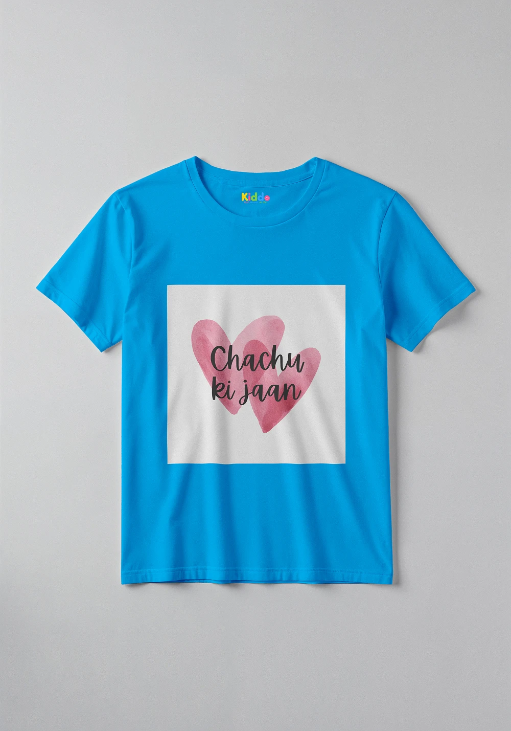 Chachu Red Family Kids Graphic T-Shirt – Cute Family Bond Tee for Boys & Girls