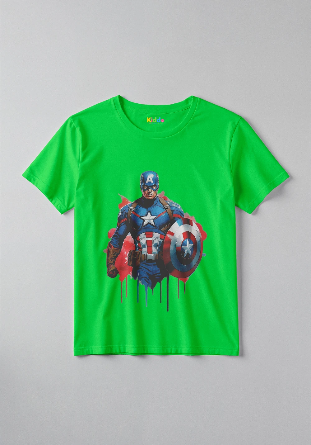 Captain America Shield Kids Graphic T-Shirt – Superhero Shield Design Tee for Boys & Girls - Image 10