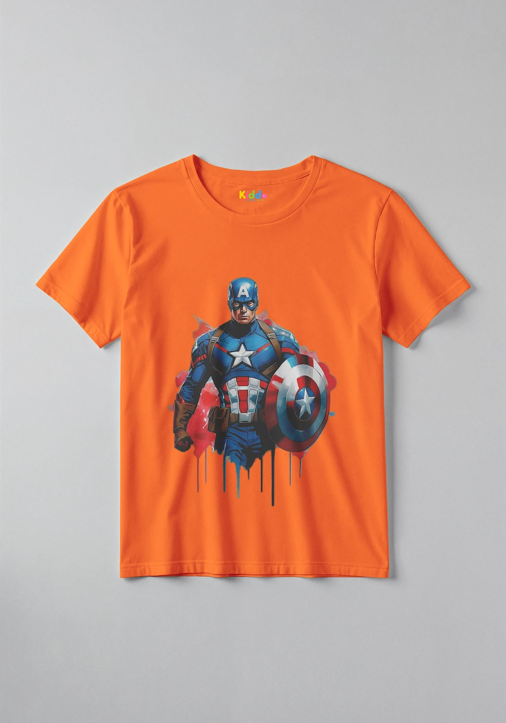 Captain America Shield Kids Graphic T-Shirt – Superhero Shield Design Tee for Boys & Girls - Image 9