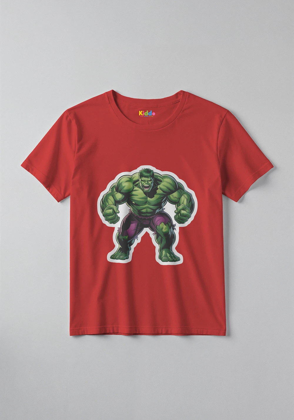 Hulk Full Power Kids Graphic T-Shirt – Superhero Smash Tee for Boys & Girls
